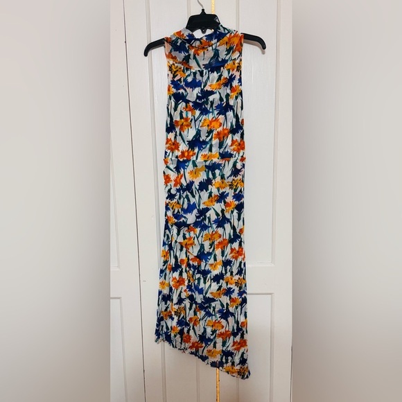 Diane von Furstenberg Blue Lovinia Sheath Dress - Picture 5 of 8